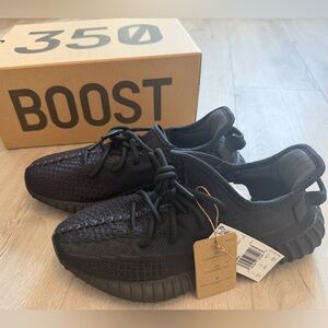 Adidas Black Yeezy Boost 350 V2 Sneakers